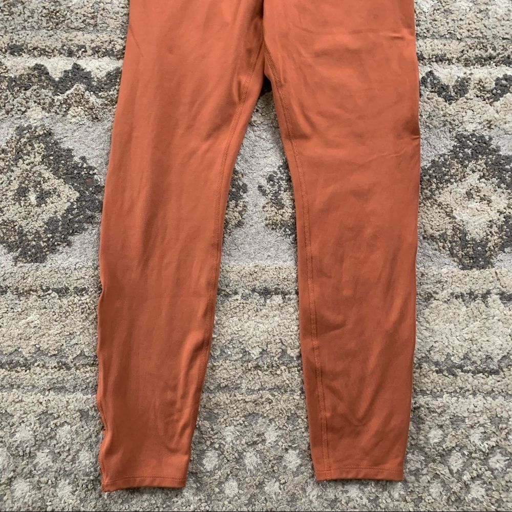 Nike Power 7/8 Dusty Peach Tight Leggings Medium - Picture 5 of 9